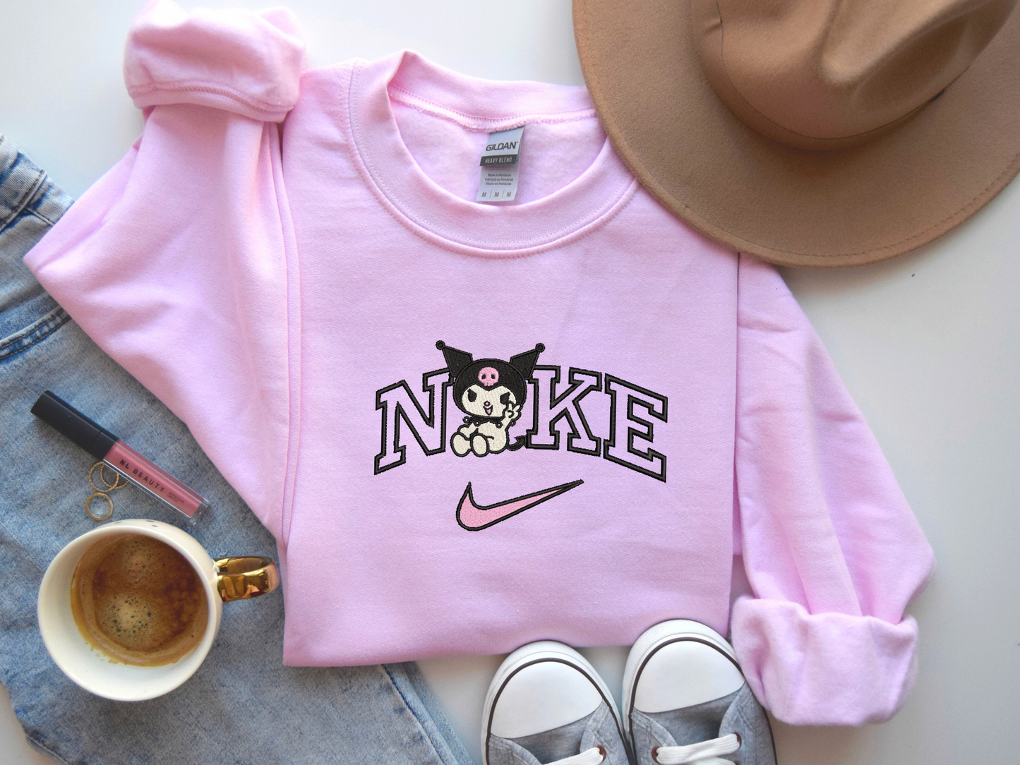 Kuromi Swoosh v2 Embroidered Sweatshirt